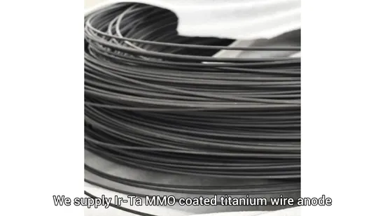 Mixed Metal Oxide Titanium Wire Anode 