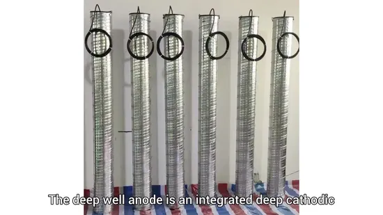 Mmo Deep Well Anode for Cathodic Protection