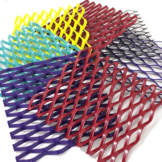 Customized Manufacturer Punching Metal Titanium Anodes Gr1 Gr2 Expanded Metal Mesh Titanium Sheet