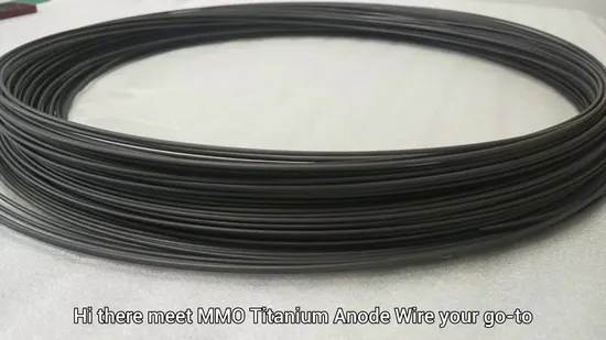 Auxiliary Titanium Wire Anode for Cp 
